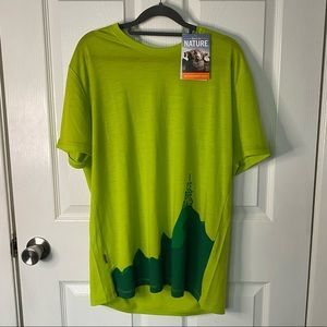 Icebreaker Men’s Tech T Lite Ice Stack Large